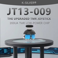 Module de réparation de joystick magnétique TMR réglable en tension JT13 PRO K-Silver anti-dérive pour PS4/PS5/Switch PRO JT13-009