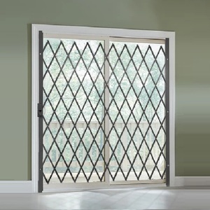 Grille de sécurité PORTE Acier inoxydable Rétractable Antivol Rétractable Extensible Barrière Grilles Sécurité X Porte - Product Image 6