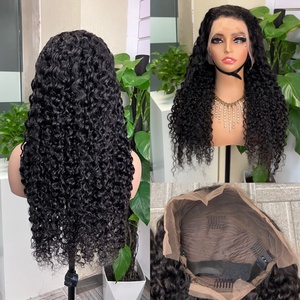 Wholesale Virgin Brazilian <b>Human</b> Hair Water Wave <b>Wig</b> Private Label Virgin <b>Human</b> Hair <b>Wigs</b> Thick <b>Human</b> Hair <b>Wig</b> - Product Image 4