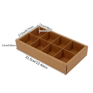 Scatole per Cupcake con Finestra, Confezioni Regalo in Cartone per <span class=keywords><strong>Pasticceria</strong></span>, Contenitori Alimentari Riciclabili per Prodotti da Forno - Product Image 2