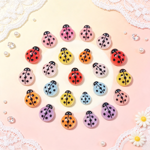 Accesorios de <span class=keywords><strong>Uñas</strong></span> con Lindas Mariquitas Brillantes, Adornos de Resina 3D Coloridos, Mini Insectos Decorativos para <span class=keywords><strong>Uñas</strong></span>, Diseño de <span class=keywords><strong>Uñas</strong></span> Hecho a Mano para Salón de Belleza - Product Image 3
