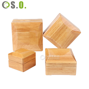 Luxury Custom Premium Wooden Jewelry Packaging <b>Boxes</b> for Necklace Bracelet <b>Ring</b> Earrings Jewelry Box - Product Image 6
