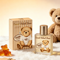 Brume parfumée 50 ml Sweet Velvet Bear par Teddy Island, parfum unisexe mignon, écologique et longue durée