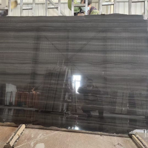 ODM OEM Encimeras de Mármol Woodridge para Cocina, Pulido y Glaseado, Piedra Natural de Ébano Negro en Losa Grande, Estilo Moderno - Product Image 1