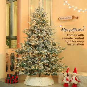 Décoration de Noël, Arbre de Noël 2025, Nouveau Grand <span class=keywords><strong>Sapin</strong></span> pour Salon, Version Familiale, Ambiance Lumineuse, Arbre Réel en PE - Product Image 1