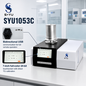 Analizzatore Gravimetrico Termico SYU1053C <span class=keywords><strong>TGA</strong></span> con Touchscreen a Colori da 7 Pollici, Calibrazione TG, USB Remoto fino a 1600°C ° C Ultra Alta Temperatura - Product Image 2