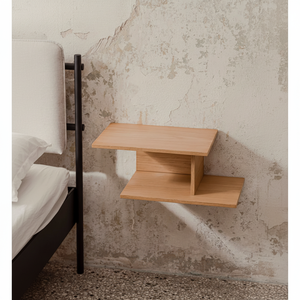 Chevet mural en bois artisanal |   Vente en gros et directement de l'usine - Product Image 1