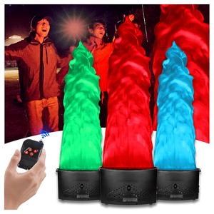 Shtx nóng bán 1.5m nhân tạo ngọn lửa giả lửa ánh sáng cho DJ bên Disco với đầy đủ màu sắc dẫn ngọn lửa hiệu ứng ánh sáng - Product Image 3