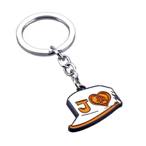 <span class=keywords><strong>JOJO</strong></span> พวงกุญแจผจญภัยที่แปลกประหลาด,พวงกุญแจห่วงห้อยกุญแจโลหะผสมมีจี้โลหะรูปลูกศร Kujo 11แบบ - Product Image 3