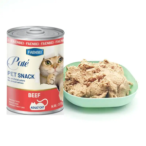 Vendita calda di Cat Treat di alta nutrizione vari sapori OEM/ODM 375g biologico <span class=keywords><strong>cibo</strong></span> in scatola <span class=keywords><strong>cibo</strong></span> <span class=keywords><strong>umido</strong></span> per <span class=keywords><strong>gatti</strong></span> tratta con l'alta qualità - Product Image 2