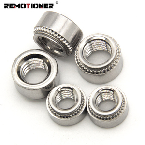 Écrous auto-serrants en acier inoxydable CLS 304, fixations à sertir avec bride dentée M3 - M10 - Product Image 1