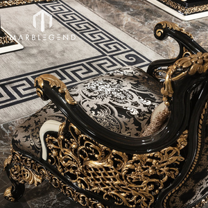 Ensembles de meubles de salon royaux personnalisés ensemble de canapés royaux en bois de luxe meubles - Product Image 5