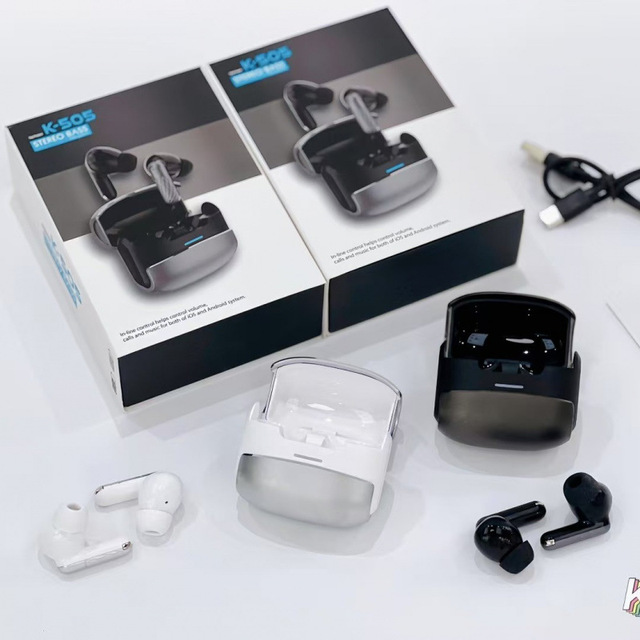 Ai Translator Earbuds Pro Translating Smart Assistant 144 Languages 6 Mic Waterproof Wi-Fi 24-hour Metal Color IOS Type-C