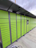 Caméra intelligente de casier de livraison de colis de Campus Express d'appartement d'armoire de livraison de colis connectée en réseau de WiFi pour la sécurité de paquet
