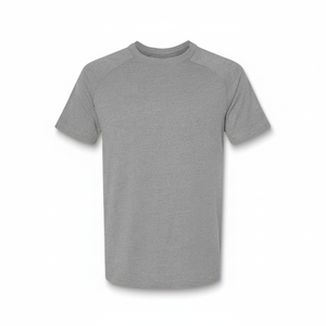Embroidered Heavy Cotton Muscle Fit <b>T</b>-<b>Shirt</b> Screen Print Plain Casual <b>Raglan</b> Sleeve Gym Sports Luxury Tshirt for Man - Product Image 1