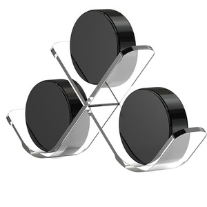 Présentoir mural décoratif en acrylique sur mesure pour 10 casquettes de hockey, organisateur de vêtements, étagère de rangement - Product Image 1