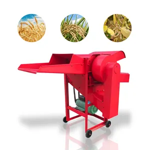 Çok fonksiyonlu elektrikli rafları mısır Sorghum soya çok mahsul Paddy pirinç buğday mısır soyucu mısır daneleme makinesi harman makinesi