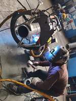 Soudeuse numérique MIG pour tuyaux avec sortie 60A-350A, 380V, diamètre de tube 25-114mm, contrôle des paramètres de soudage multi-zones