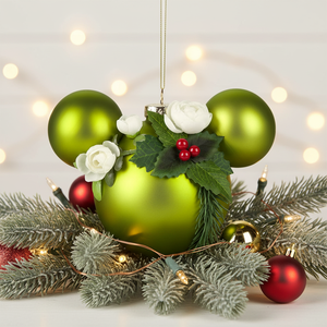 Boules <span class=keywords><strong>de</strong></span> verre vertes d'arbre <span class=keywords><strong>de</strong></span> Noël personnalisées <span class=keywords><strong>Boule</strong></span> <span class=keywords><strong>de</strong></span> <span class=keywords><strong>boule</strong></span> Ornements Globe <span class=keywords><strong>personnalisé</strong></span> <span class=keywords><strong>Mickey</strong></span> Mouse Icône <span class=keywords><strong>Boule</strong></span> <span class=keywords><strong>de</strong></span> verre Ornement écologique - Product Image 3