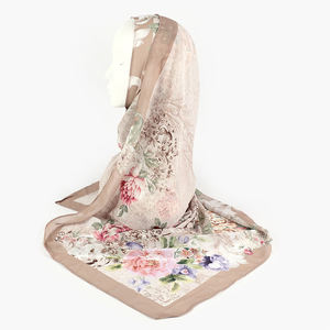 ผ้าทอลายมุสลิมผ้าพันคอผ้าฝ้ายเนื้อนุ่มพิมพ์ลายดิจิทัลพร้อมหลอดเลเซอร์สำหรับผู้หญิงมาเลย์ - Product Image 5