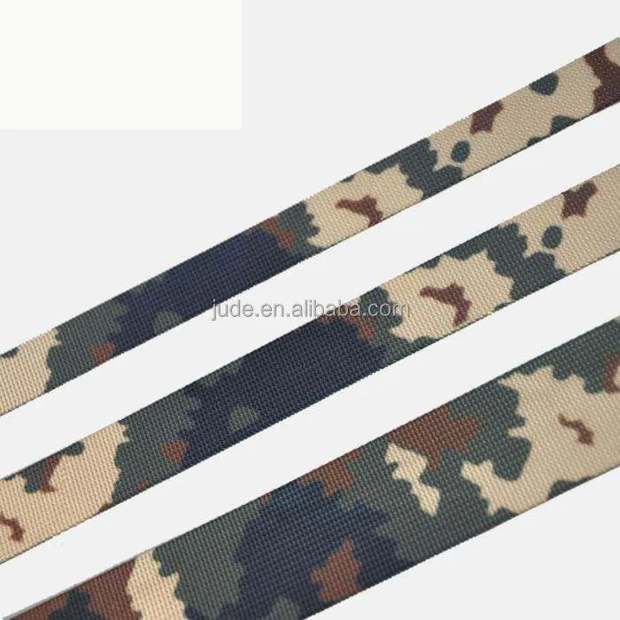 Custom Fins Finland Forest M04 M05 Riem Milspec Weven Twill Camouflage Singelband