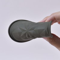 Tapis de table rond résistant à la chaleur sous-verre sous-tasse protecteur de table sous-verre en silicone sous-verre