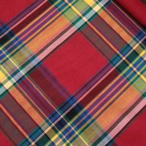 32/S 100% algodón escocés Check Plaid tela transpirable hilo teñido para <span class=keywords><strong>camisa</strong></span> Textiles para el hogar zapatos-para niños niñas niños en Stock - Product Image 1