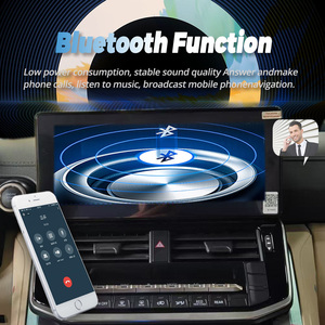 Radio de Coche Android Auto de 12.3 Pulgadas para Toyota Land Cruiser <span class=keywords><strong>300</strong></span> LC300 2022 <span class=keywords><strong>2023</strong></span>, Reproductor Multimedia, Navegación GPS, Carplay, Estéreo, DSP - Product Image 4