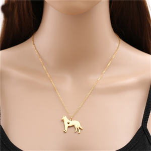 स्टेनलेस स्टील हार बिल्ली कुत्ते पशु शैली लटकन श्रृंखला फैशन हार महिलाओं के गहने खनक Acier Inoxydable टूम के लिए - Product Image 3