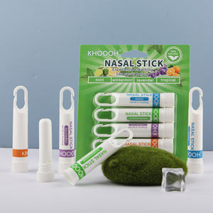 4 bâtonnets d'inhalation apaisants thaïlandais énergisants et curatifs à l'aromathérapie <span class=keywords><strong>BoomBoom</strong></span>, 100% naturels, parfum menthol - Product Image 2