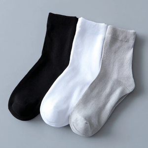 Expédition par avion Boutique Sports Pair Basketball Casual Workout Non Slip Confortable Socks for Women High Quality Bulk - Product Image 2