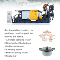 Machine de moulage sous pression à chambre froide de qualité industrielle, à haute efficacité énergétique, à conception modulaire et facile à entretenir