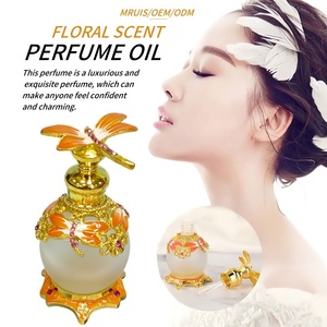 Profumo <span class=keywords><strong>Cristallo</strong></span> Retrò Mediorientale all'Ingrosso, Fragranza Naturale Duratura Araba, Olio Essenziale Floreale Fresco da 15ml per Donne - Product Image 3