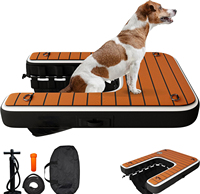 Plateforme flottante gonflable en PVC antidérapante Dog-DOK pour piscine, utilisation intérieure/extérieure, 5 à 10 passagers