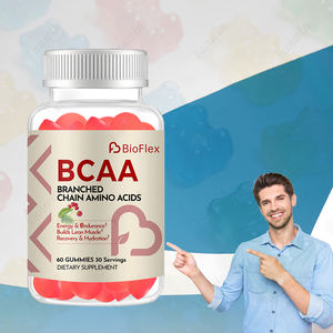 OEM ODM 1000Mg Creatine BCAA Gummies Nutrición deportiva Suplementos de aminoácidos Gummies musculares magras para adultos - Product Image 1