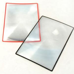 ورقة تكبير شفافة ترويجية مقاس 180×120 ملم، بطاقة مكبرة من البلاستيك PVC، علامة كتاب كبيرة، عدسة تكبير للقراءة - Product Image 1