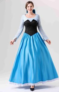 Costume <span class=keywords><strong>da</strong></span> Principessa RUIKE OEM 2026 per Adulti, <span class=keywords><strong>Vestito</strong></span> <span class=keywords><strong>da</strong></span> Sirenetta Ariel per Feste e Giochi di Ruolo - Product Image 2