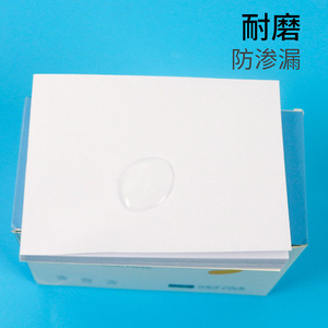 Papel Mezclador de Polvo Adhesivo Dental de Doble Cara, Papel Desechable para Muestras de Pegamento para Uñas, Papel y Pegamento para Uñas de Doble Cara - Product Image 2