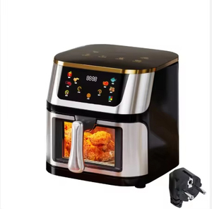Friggitrice ad Aria Elettrica Digitale Smart da 12L, Quadrata, Antiaderente, Senza Olio, per Cucina Domestica, Facile da Usare, con Schermo Touch, Vendita all'Ingrosso dalla Fabbrica - Product Image 4