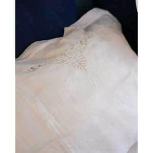 Juego de Sábanas Matrimoniales Luisasaronno con Encaje y Decoración de Estrellas, Sábanas Ajustables y Planas - Product Image 5