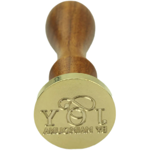 <span class=keywords><strong>Sello</strong></span> de Cera <span class=keywords><strong>Personalizado</strong></span> de Latón/Cobre con Dos <span class=keywords><strong>Iniciales</strong></span> para Invitaciones de Boda y Pasteles, Marca Sohobucks - Product Image 6