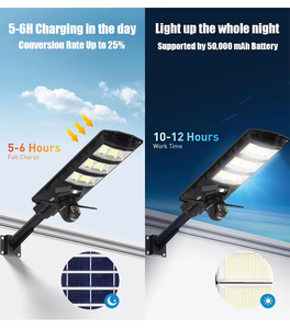 Fabrika toptan açık LED güneş sokak lambası güvenlik kamerası 4G güvenlik APP cep telefonu gece görüş dahili Siren bulut - Product Image 5