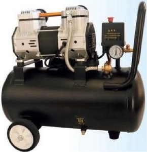 Compresseur d'air silencieux sans huile APCOM 1,5 HP, compresseur à pression constante sans huile pour équipement médical de précision et processus alimentaires - Product Image 6