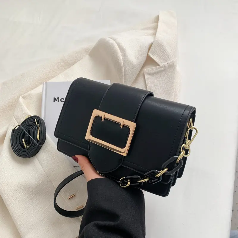 Fashion Female Designer Chain Shoulder Bag China Wholesale PU Womens Bags Purses and Handbagssac a main femm sac