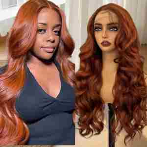 Bán buôn dài 13*6 sản phẩm bán glueless tổng hợp ren phía trước Tóc Giả 26 inch Pre ngắt cơ thể HD ren tóc giả cho phụ nữ da đen - Product Image 2