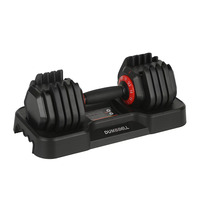 Ensemble d'haltères réglables en fonte à Offre Spéciale directe d'usine Gym à la maison Ensembles d'haltères réglables de 25lb ou 11kg