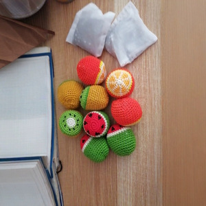 Novacross OEM, Hacky Sack Personalizado con Logotipo, Pelota de Juguete Deportiva Tejida con Partículas de Plástico, Unisex, Venta al Por Mayor - Product Image 5