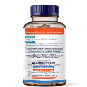 ओम कस्टम लोगो सर्वश्रेष्ठ प्रोबायोटिक खुराक 60 100 बिलियन यौगिक महिलाओं के पाचन और प्रतिरक्षा समर्थन हलाल प्रमाणित कैप्सूल - Product Image 4