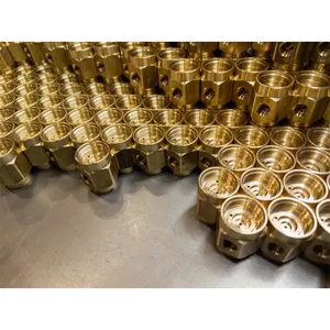 Tùy chỉnh sản xuất cơ khí chế biến giả mạo Đồng CNC bushing công nghiệp không gỉ Brass các bộ phận thép