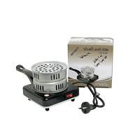 Chauffe-charbon électrique portable pour chicha avec poignée